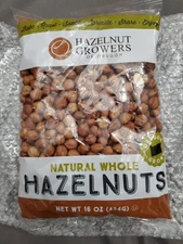 Oregon Hazelnuts in Shell Whole, Raw, Unsalted Bedt Buy Date 12/26