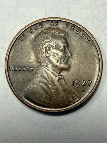 ** 1927-S LINCOLN CENT- VF+  (UPGRADE THAT SPOT IN YOUR SET)  PRICED TO SELL🔥**