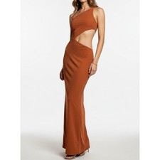  208 NWT LOVERS  FRIENDS Kiana Gown, Copper, XXS