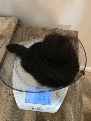 Black Human Hair Ponytail 40 inches 89.7g 1pc Women