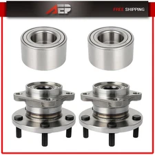 Set of 4 Front Rear Wheel Hub Bearing AWD For Mazda CX-9 2007-2014 2015 3.5 3.7L