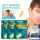63 Patches Nicotine Patches Stop Smoking Aid Steps 1 to Quit Smoking Patch 21mg