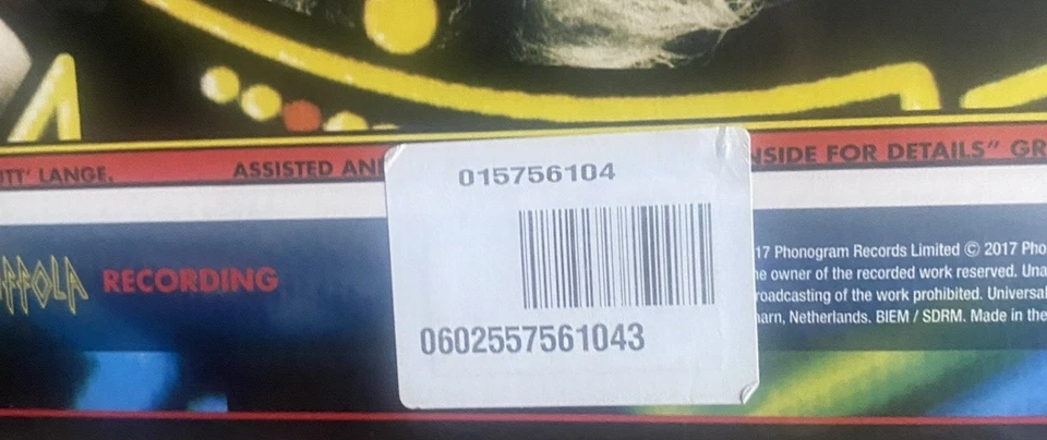 DEF LEPPARD - Hysteria 2LP Ltd Ed Orange Vinyl Brand New & Sealed RARE - Image 4 of 4