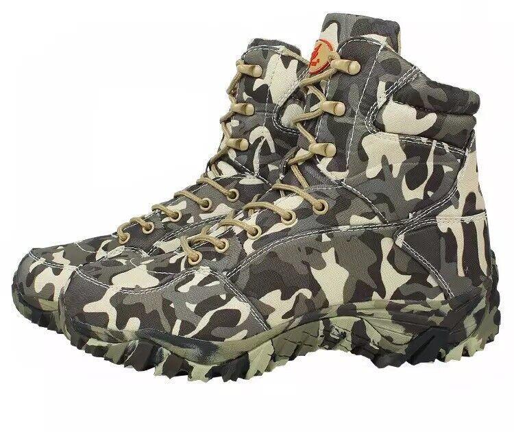 Calzado Zapatos Militar Para Hombre De Invierno Antideslizantes Suela Maciza