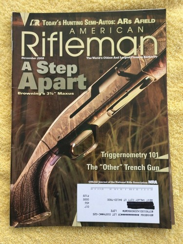 7 American Rifleman Magazines ~ All 2009 ~ Check Listing & Pictures ~ PB VG - Picture 7 of 8