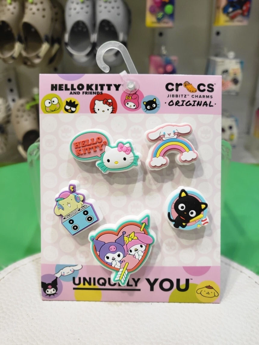 Hello Kitty and Friends 5 Pack Jibbitz Shoe Charm - Crocs