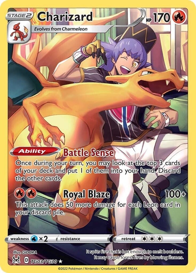 Charizard TG03/TG30 Swsh11: Lost Origin Trainer Gallery - 1 of 1