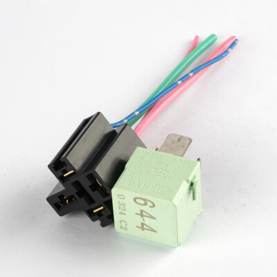 1Pce 4RA007793-14 Power Relay 12VDC 4Pins With AVK01-4P Cable