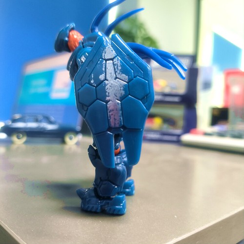 5x New 3.5'' Mega Bloks CONSTRUX HALO BLUE HUNTER Bloks figure Warthog Run GFT55 - Picture 3 of 6