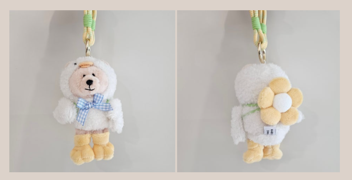 Starbucks Korea 2024 * Delight Bearista Keychain Spring
