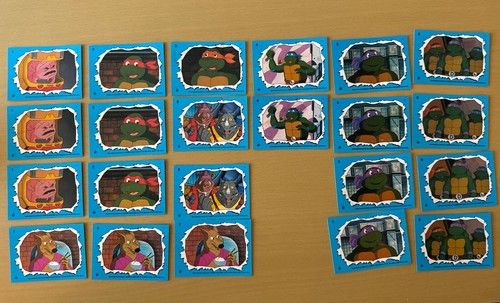 Teenage Mutant Ninja Turtles TMNT 1990 Mirage Sticker Karten