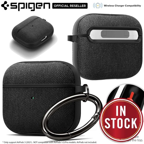 For Apple AirPods 3rd Gen 2021 Case SPIGEN Urban Fit Hard Fabric Skin Slim  Cover | eBay