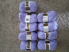 SISU MASKINVASKBAR YARN. MADE IN NORWAY LILAC COLOR. 9 SKEINS