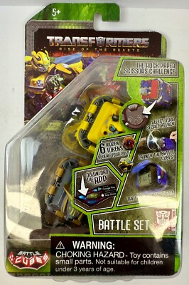 Transformers Battle Cubes Bumblebee Vs Battletrap 2 Pack Battle Set NEW
