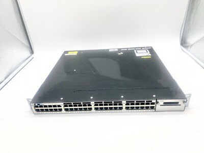 Cisco WS-C3750X-48P-L 48 Port PoE+ Gigabit Ethernet Switch
