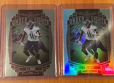 2021 Panini Legacy A.J. Brown Under The Lights Chrome And Silver Refractor