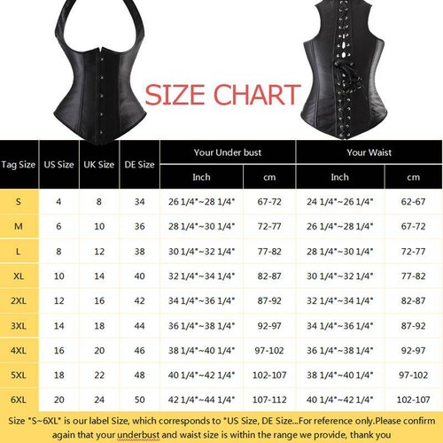 Women's Sexy Black Satin Waist Cincher Lace up Boned Bustier Underbust Corset UK - Picture 20 of 24