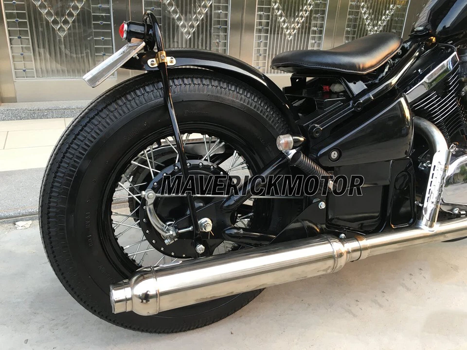 Cubiertas de carenado lateral de batería ABS para Kawasaki Vulcan 800 VN800 Classic 1995-2006 Foto 4 de 4