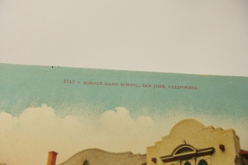 Postal Horace Mann School San José California - Imagen 3 de 12