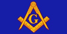 6 Pack Mason Masonic Freemason Blue Vinyl Decal Bumper Sticker