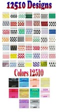 200 12510 DESIGN  COLOR LOT APPLE MINI ZIP BAGGIES 100 DESIGNS 100 COLORS