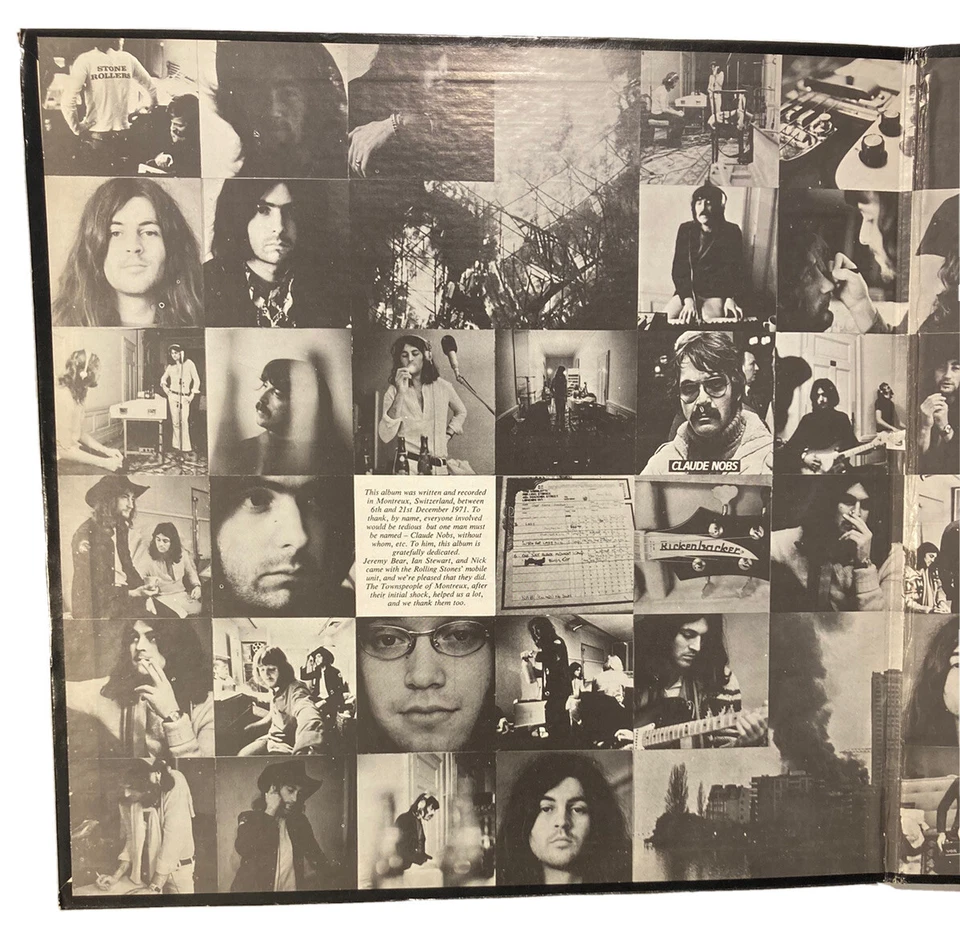 DEEP PURPLE “Machine Head” Vinyl LP Warner Bros. BSK 3100 Gatefold VG+ - Image 4 of 4