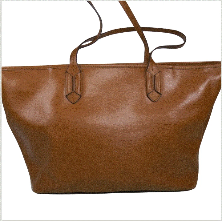 Ralph Lauren Brown Leather Front Pocket Tote Ralph Lauren | TLC