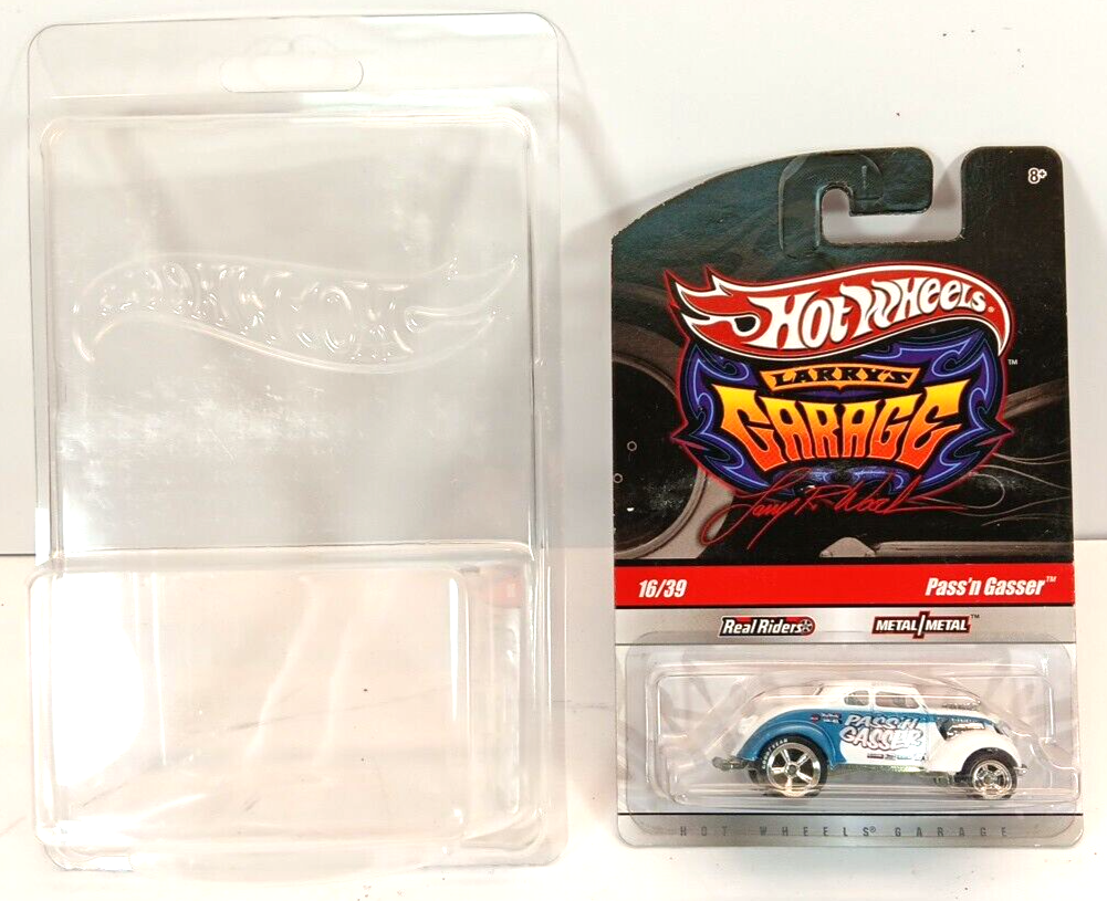 Hot Wheels Larry's Garage Pass'n Gasser Real Riders Drag car