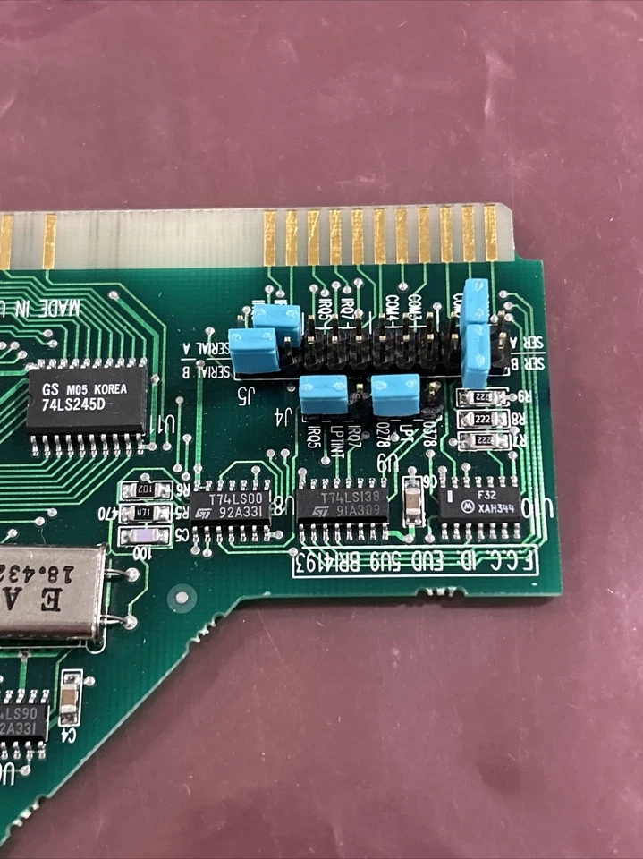 StarTech ST16C552CJ 8-Bit ISA Serial/Parallel Expansion Card - 4196 *NEW* - Image 4 of 4