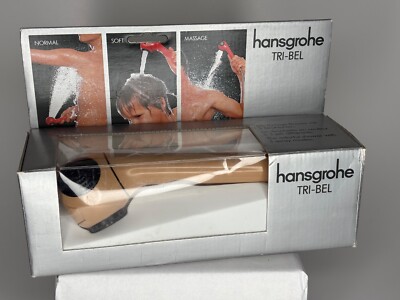 HANSGROHE | Handbrause | TRI-BEL | Hans Grohe | 80-er Brause | Tribel  NEU & OVP