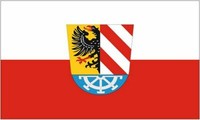 Fahne / Flagge Landkreis NüRnberg 90 X 150 Cm