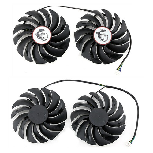 For MSI GTX1080ti 1080 RX470 1070ti 1070 1060 GAMING Graphics Card Cooling Fan