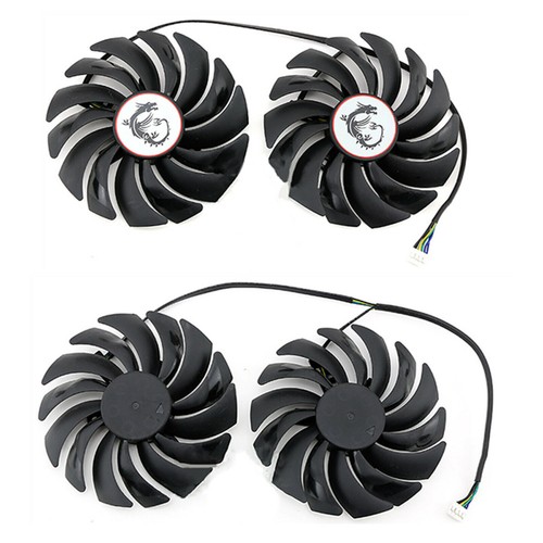 For MSI GTX1080ti 1080 RX470 1070ti 1070 1060 GAMING Graphics Card Cooling Fan - Picture 1 of 8