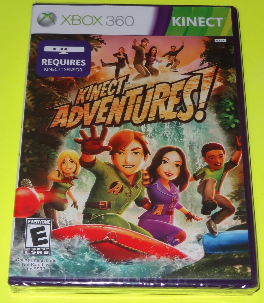Kinect Adventures! (Xbox 360 & Xbox One Compatible) - New! FACTORY