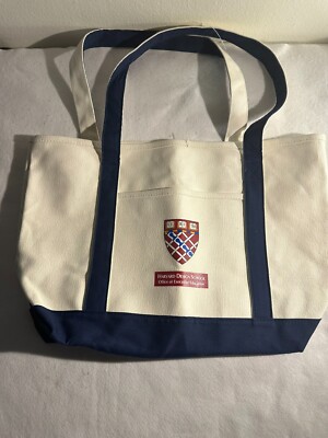 Leed's Harvard Design School Canvas Tote Bag NWOT