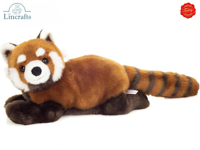 Teddy Hermann roter Panda 92423 Plüschtier Stofftier Lincrafts UK Est.1993