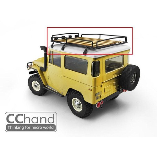 Metal Wood Roof Rack for 1/10 Scale FJ40 RC Off-road Vehicles Model Spare Parts - Picture 8 of 8