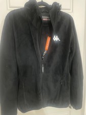 Kappa Women 6cento 643 Lightweight Fleece Jacket Nwt
