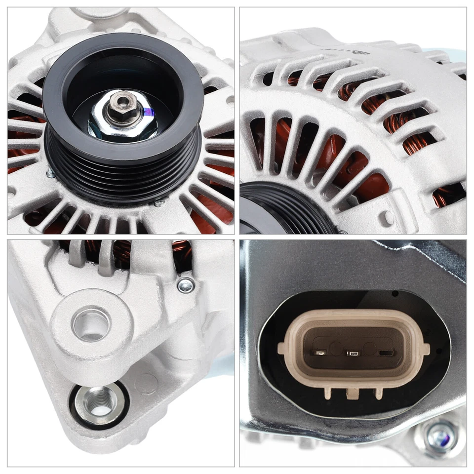 Alternator for Hyundai Sonata 2006-2010 Kia Sedona 2006-2009 Sorento 2007-2009 Foto 2 de 4