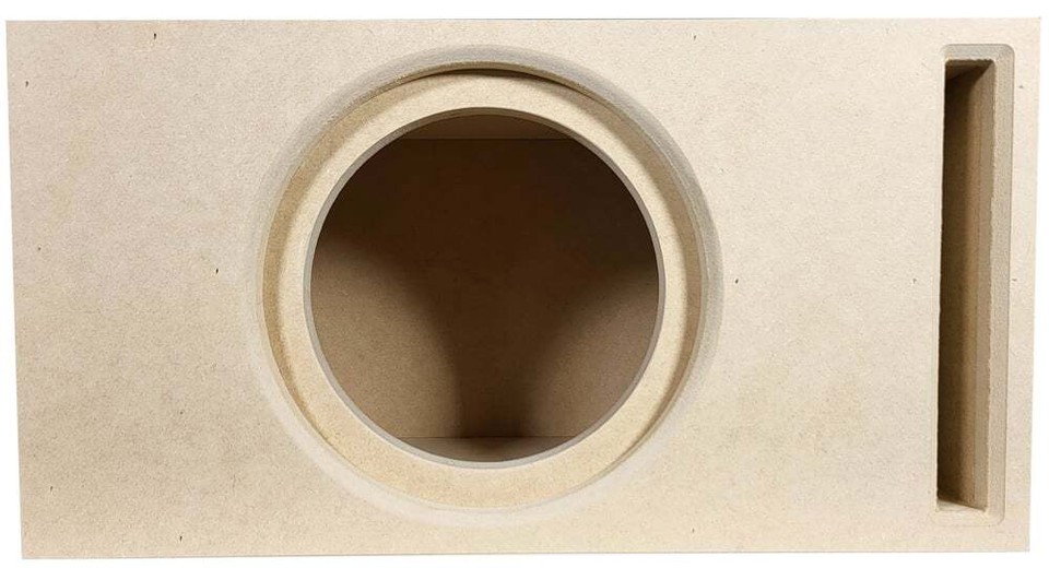 GP Audio 8" Single Ported 3/4" (0.65 cubic ft) Subwoofer Enclosure eBay