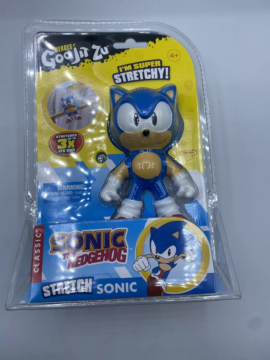 CLASSIC SONIC THE HEDGEHOG - STRETCH SONIC - HEROES OF GOO JIT ZU