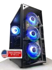 Gaming PC Computer Desktop Intel i7 Best 3TB HDD Nvidia SSD WiFi Custom Build PC