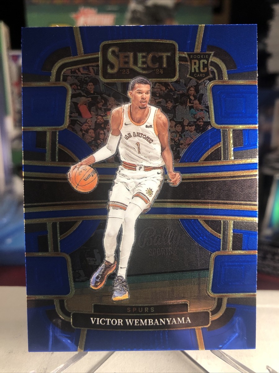 【人気沸騰】鑑定済Wembanyama RC Rookie 2023-24 Panini Select Victor Wembanyama Blue Concourse