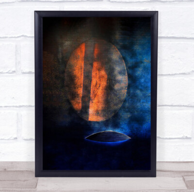 Equilibrium Balance Wiedergeburt Farben Formen Licht Wandkunstdruck
