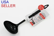Nylon Soup Ladle High-Temp Ladle Cooking and Serving Spoon for Soup Scoop