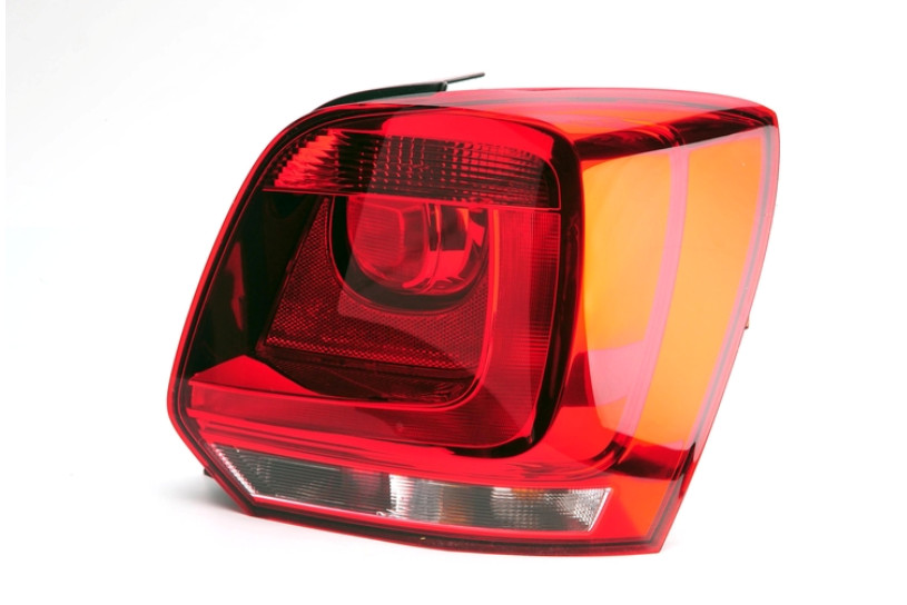 Réparer un phare cassé avec ce feu arrière droit pour VW Polo 2009-2021 en plastique ABS