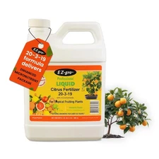 Citrus Tree Fertilizer - Orange, Lemon, Lime, Mango, Avocado - Citrus Fertili...