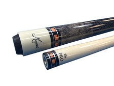 New Meucci SB3-O Custom Billiards Pool Cue Stick PRO SHAFT - Orange HARD CASE
