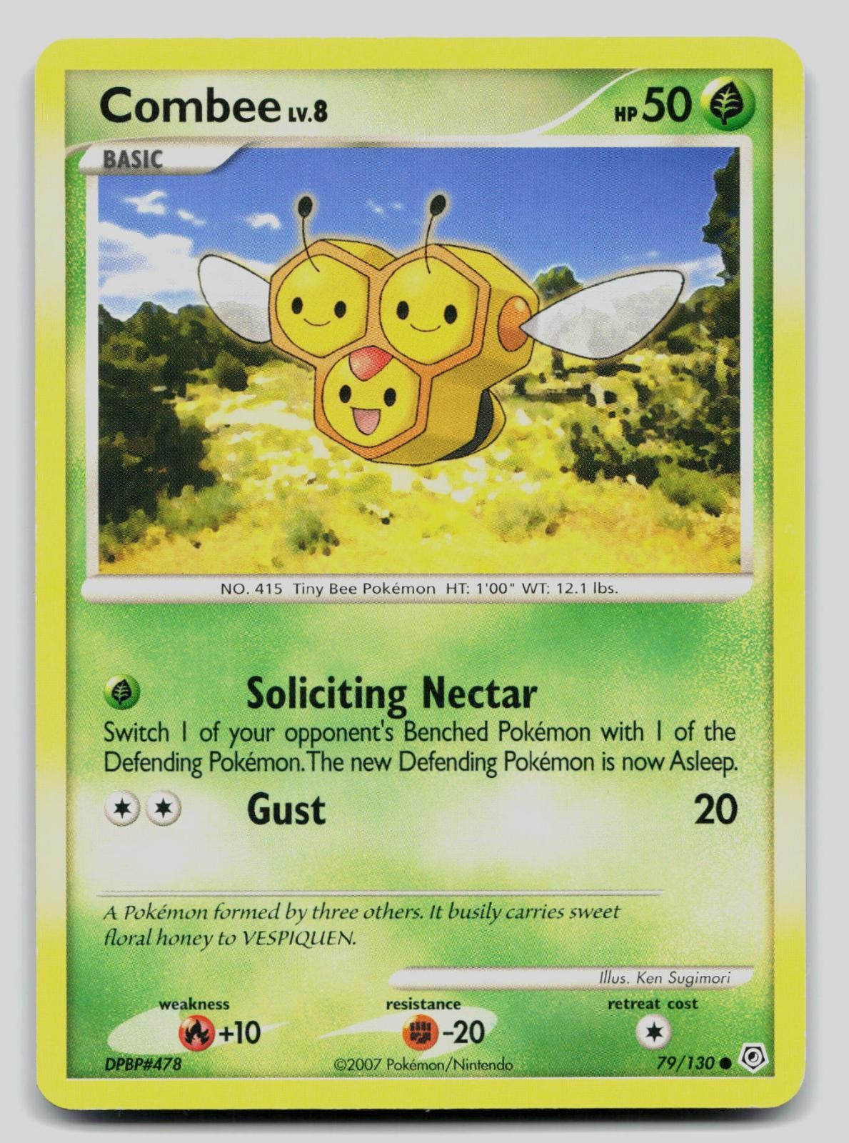 Combee 79/130 Common Diamond & Pearl Pokemon Lightly Played