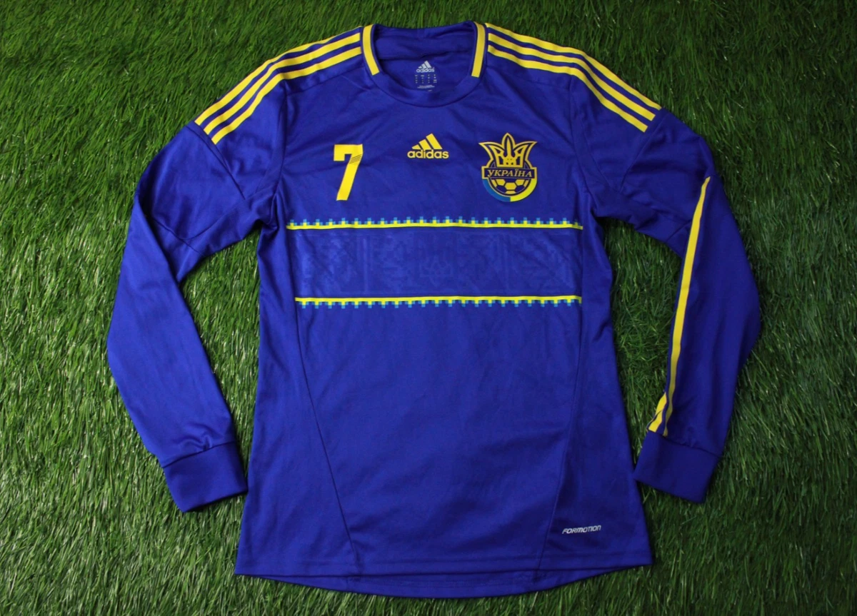Maillot de football National d'Ukraine loin 12/13 de Adidas